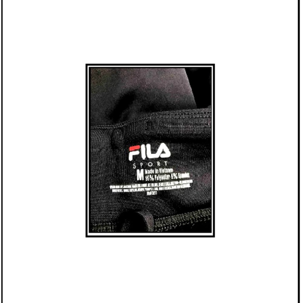 New Fila Black Athletic Pants, Very Nice